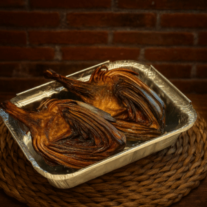 ALCACHOFAS AL HORNO (2 mitades)