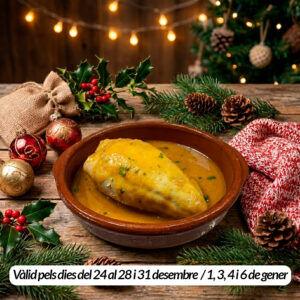 z CALAMAR RELLENO CON BUTIFARRA (2 Uds)