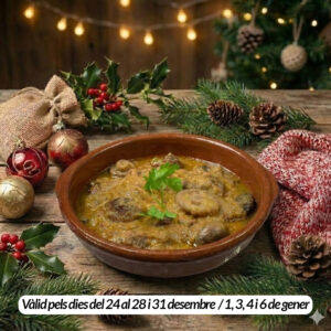 z FRICANDÓ CON ROVELLONES Y SETAS