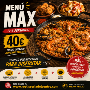 z MENÚ PAELLA MAX